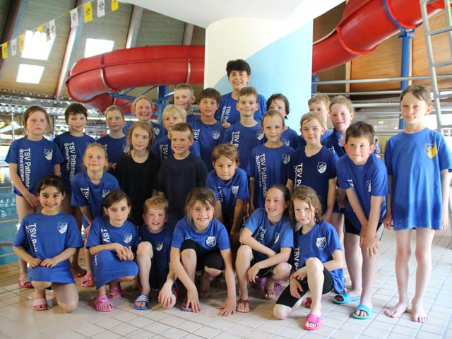 Schwimmer/Innen des TSV Pattensen starteten beim Jugend E-Wettkampf in Barsinghausen