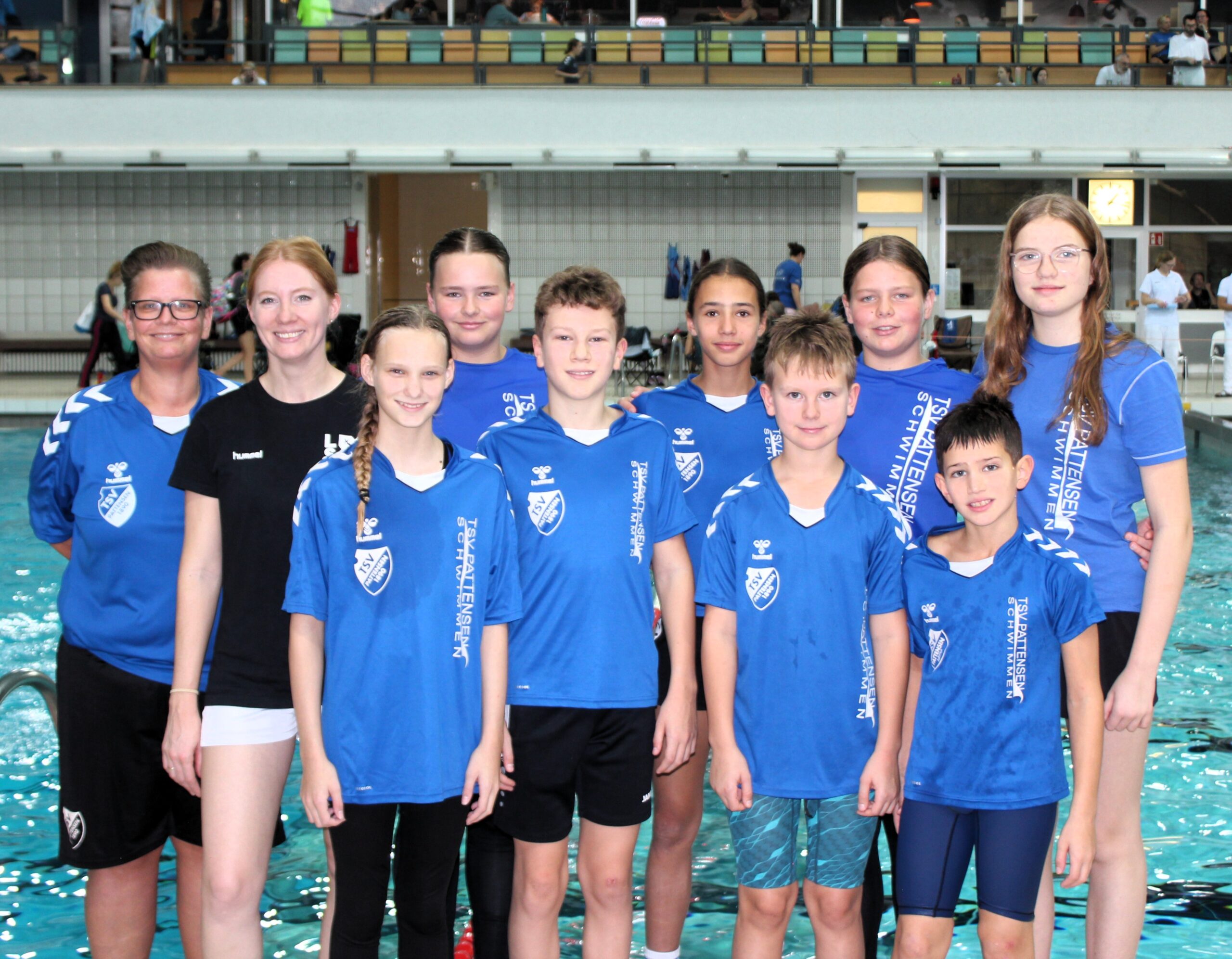 9-köpfiger Schwimm-Nachwuchs des TSV Pattensen bei Landeskurzbahnmeisterschaften im Stadionbad Hannover erfolgreich